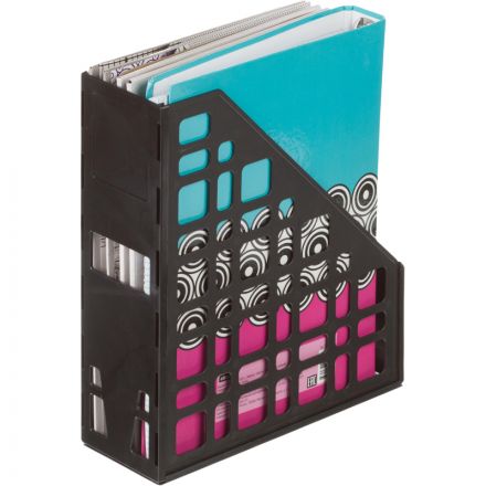 Вертикальный накопитель Attache пластиковый черный ширина 85 мм Вертикальный накопитель Attache пластиковый черный ширина 85 мм