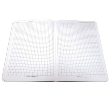 Бизнес-тетрадь А5, 40л. клетка, скрепка, 150х210мм Minimalism серый N2506 Бизнес-тетрадь А5, 40л. клетка, скрепка, 150х210мм Minimalism серый N2506