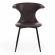 Стул Tetchair FLAIR (mod. 9020), экокожа/металл, 60 х 56 х 78 см , коричневый 1/черный