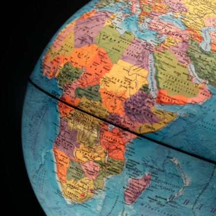 Глобус интерактивный + очки VR политический, Globen, 32 см, рельефный, с подсветкой, INT13200315