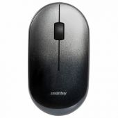 Мышь беспроводная бесшумная SMARTBUY 266AG-K, USB, 2 кнопки + 1 колесо, оптическая, черная, SBM-266AG-K