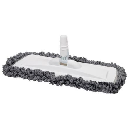 Швабра с распылителем UltraSpray X, 2 насадки из микрофибры объемный ворс, скребок, LAIMA, 609143