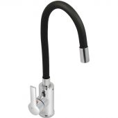 Смеситель для мойки TZ_ одноручный Juguni Luxe,(Черный) 0402.486