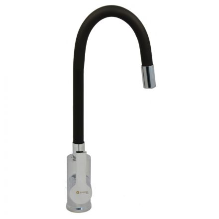 Смеситель для мойки TZ_ одноручный Juguni Luxe,(Черный) 0402.486