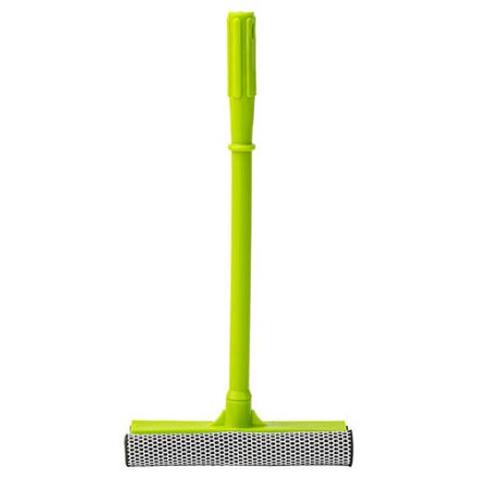 Окномойка ЛЮБАША, пластиковая ручка 40 см, рабочая часть 20 см (стяжка, губка, ручка), 603614 Окномойка ЛЮБАША, пластиковая ручка 40 см, рабочая часть 20 см (стяжка, губка, ручка), 603614