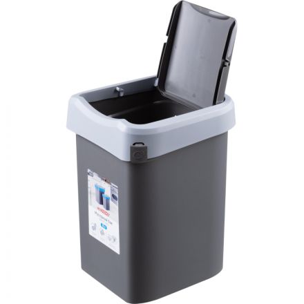 Контейнер  для мусора , 10 л SMART BIN , серый