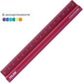 Линейка Milan, с ластиком, цвет в ассортименте, 15 см