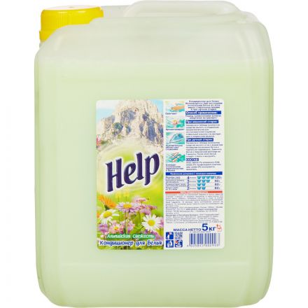 Кондиционер для белья Help Альпийская свежесть 5 кг