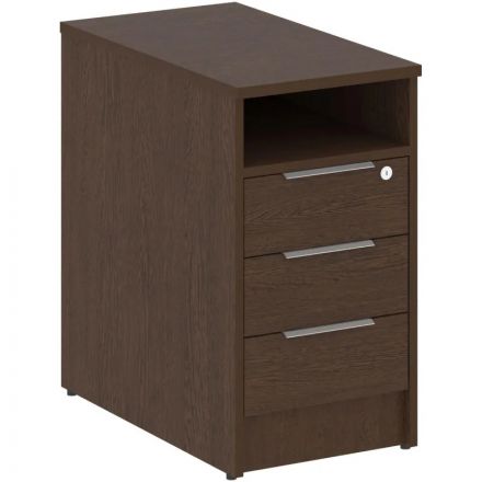 Тумба приставная Metal System опорная Б.ТП-1 412x720x750 Венге Цаво