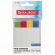 Закладки клейкие BRAUBERG бумажные, 75х14 мм, 400 штук (4 цвета х 100 листов), 124811