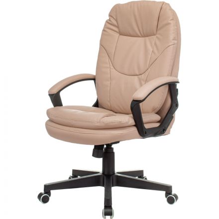 Кресло VB_Бюрократ CH-868N бежевый эко.кожа крестов. пластик Кресло VB_Бюрократ CH-868N бежевый эко.кожа крестов. пластик