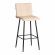 Барный стул Bari/Бари экокожа , бежевый, 45х56х110 см Барный стул Bari/Бари экокожа , бежевый, 45х56х110 см