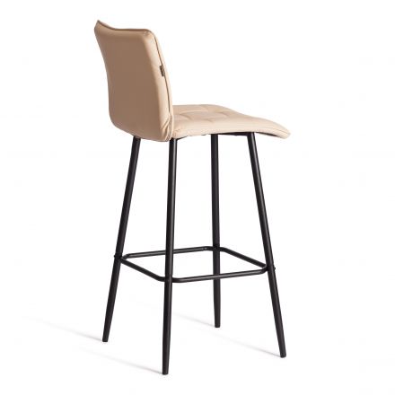 Барный стул Bari/Бари экокожа , бежевый, 45х56х110 см Барный стул Bari/Бари экокожа , бежевый, 45х56х110 см