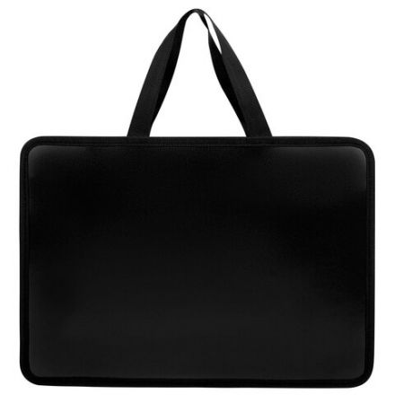 Папка на молнии с ручками ЮНЛАНДИЯ А4, 1 отделение, пластик, 80 мм, "Space explorer", 273365