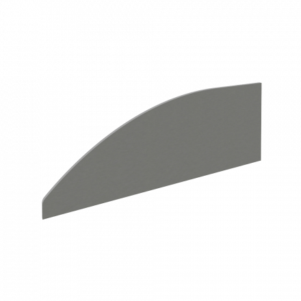 Riva Экран А.ЭКР-2.1 Металлик 1200*450*18