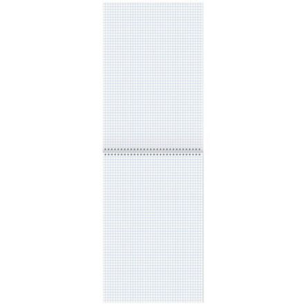 Блокнот БОЛЬШОЙ ФОРМАТ А4 198х297 мм, 80 л., гребень, жесткая подложка, клетка, BRAUBERG, "Color", 114356