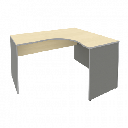 Riva Стол криволинейный правый А.СА-3 (R) Клён металлик 1400*1200*750