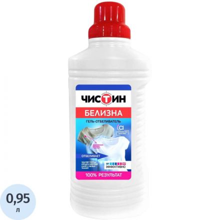 Средство для сантехники Чистин с комплексным действием  Белизна гель 0,95мл