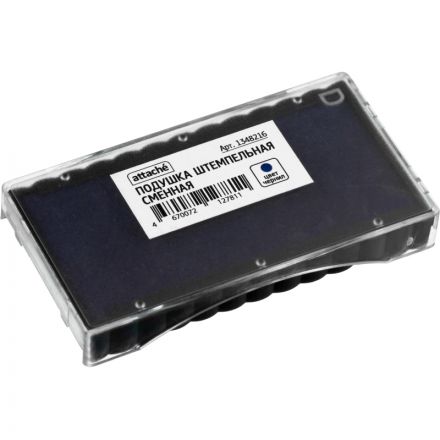 Подушка штемпельная сменная Attache синяя для артикула 1348209