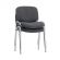 Стул для посетителей Изо серый(ткань/хром)