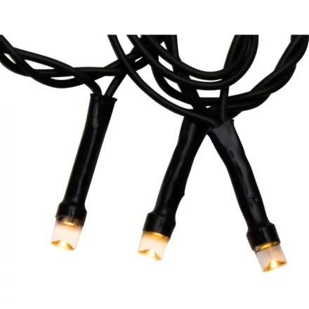 Электрогирлянда Твинкл-Лайт 20м,темно-зел ПВХ,160LED, теплый белый, 303-116