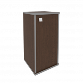 Style Шкаф низкий узкий правый Л.СУ-3.2 (R) Венге 412*410*828