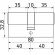 Замок врезной УЗК_Мех.цилин Стандарт MAX 80 40х40 SN5кл перф.кл/кл.мат.ник