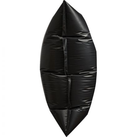 Мешки для мусора ПВД 240л 65мкм 10шт/рул черные 85х130см Комус