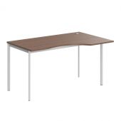 Стол эргономичный СА-2S(R) Ясень Шимо/Белый 1400х900х755. IMAGO-S Стол эргономичный СА-2S(R) Ясень Шимо/Белый 1400х900х755. IMAGO-S