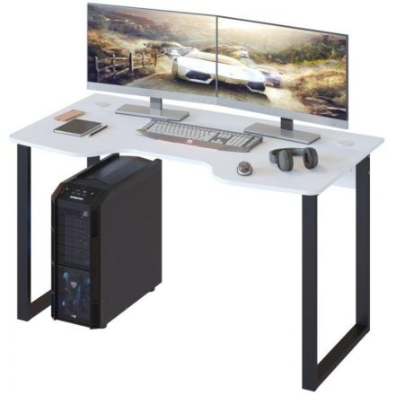 Стол компьютерный Сокол КСТ-19  Белый