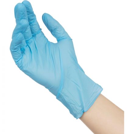 Мед.смотров. перчатки нитрил., NITRILE OPTIMA, голубые, (XS), 50 пар/уп