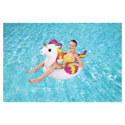Надувной круг для плавания "Волшебный Единорог" 119х91 см, от 10 лет, BESTWAY, 36159