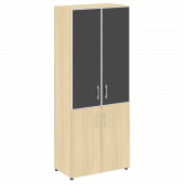 Yalta Шкаф LT.ST-1.2 R black Акация/Стекло black 800*450*1987