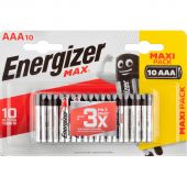 Батарейка ENERGIZER LR03 Max 10шт/уп