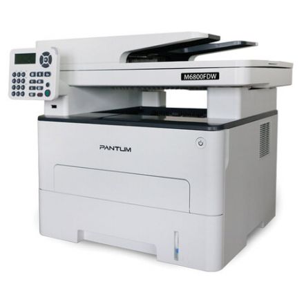 МФУ лазерное PANTUM M6800FDW "4 в 1", А4, 30 стр./мин., 60000 стр./мес., ДУПЛЕКС, АПД, Wi-Fi, сетевая карта