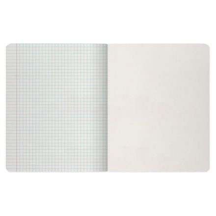 Тетрадь А5 96 л. АЛЬТ скоба, клетка, гибридный лак, "Авокадо" (5 видов), 7-96-980