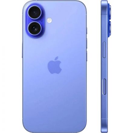 Смартфон Apple iPhone 16 128GB Ultramarine, A3287(MYEC3HN/A)