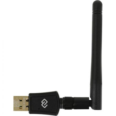 Сетевой адаптер Wi-Fi Digma DWA-AC600E AC600 USB 2.0 (ант.внеш.съем) 1ант