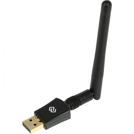 Сетевой адаптер Wi-Fi Digma DWA-AC600E AC600 USB 2.0 (ант.внеш.съем) 1ант
