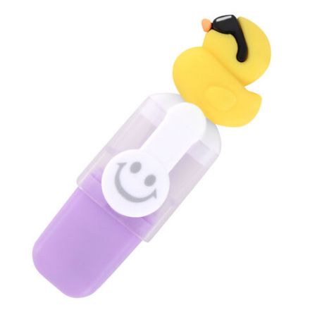 Набор текстовыделителей с топперами 6 ЦВЕТОВ ПАСТЕЛЬ, "КРУТЫЕ УТЯТА", линия 1-4 мм, FUNSTER (ФАНСТЕР), 152652