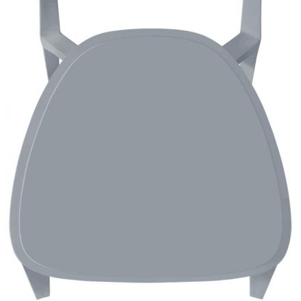 Стул для столовых SHT-S111-P серый/серый 213555