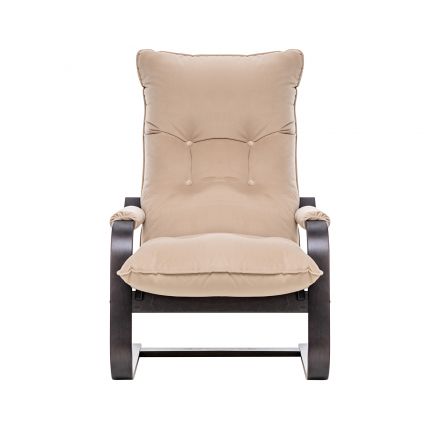 Кресло-трансформер Leset Оливер, Венге текстура, V18 бежевый, Ткань Велюр