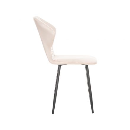 Стул Leset Гувер полоса Ultra Sand, Ткань Велюр