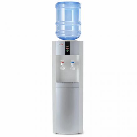 Кулер для воды AEL LC-AEL-47B, напольный, НАГРЕВ/ОХЛАЖДЕНИЕ КОМПРЕССОРНОЕ, холодильник, 2 крана, белый, 00303