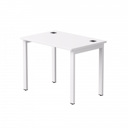 Стол прямой Everprof EVO на металлокаркасе 980х670х755 мм Белый/Белый