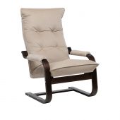 Кресло-трансформер Leset Оливер, Орех текстура, V18 бежевый, Ткань Велюр