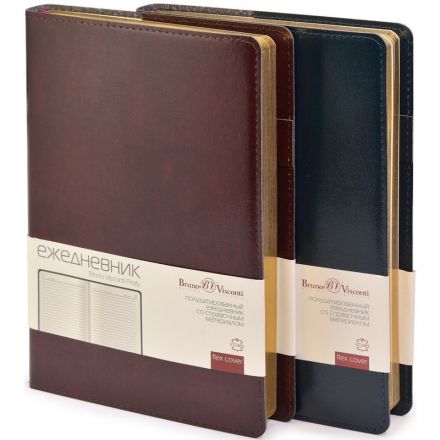 Ежедневник полудатированный коричн,A5,152х222мм,416 стр,Br.V.PROFY 3-073/03 Ежедневник полудатированный коричн,A5,152х222мм,416 стр,Br.V.PROFY 3-073/03