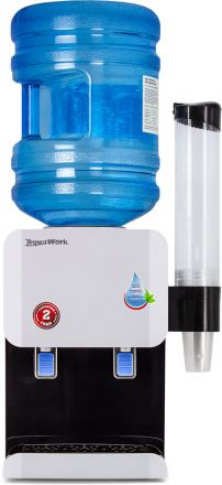 Водораздатчик Aqua Work 105-TWR бело-черный настольный