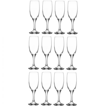 Бокал - флюте Бистро 190 мл. d=54 мм. h=190 мм. 12шт/уп