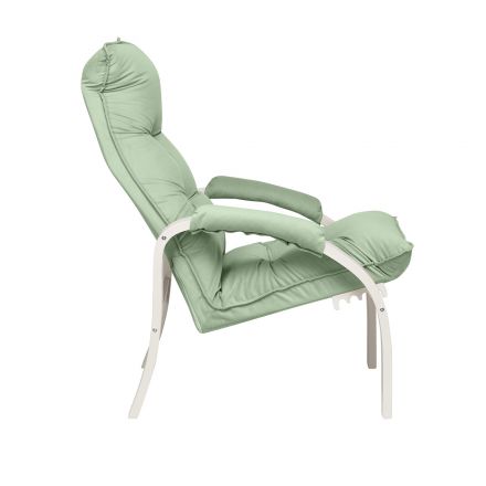 Кресло-трансформер Leset Левада, Слоновая кость, V14 бирюзовый, Ткань Велюр